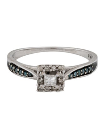 Ring 10K Diamond Cocktail Ring