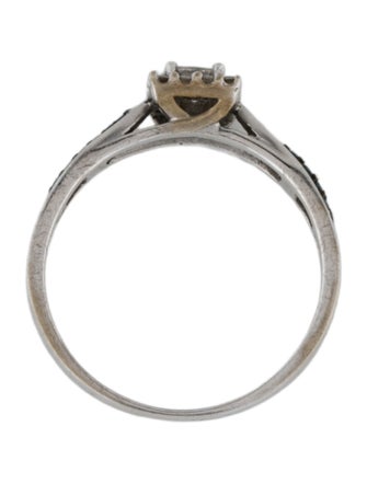 Ring 10K Diamond Cocktail Ring