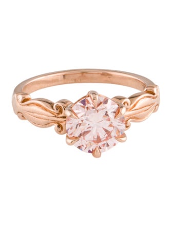 Ring 14K 1.55ct Lab-Grown Diamond Engagement Ring