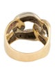 Ring 18K Two Tone Chain Link Ring