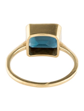 Ring 18K 3.36ctw Topaz Cocktail Ring