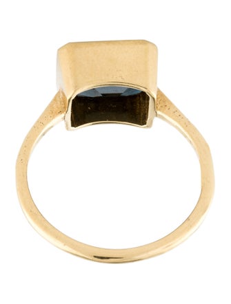 Ring 18K 3.36ctw Topaz Cocktail Ring