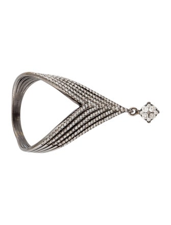 Ring 14K 1.00ctw Diamond V Band Ring