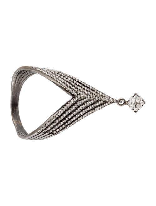 Ring 14K 1.00ctw Diamond V Band Ring