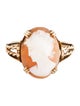 Ring 14K Shell Cameo Ring