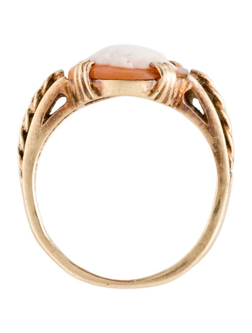 Ring 14K Shell Cameo Ring