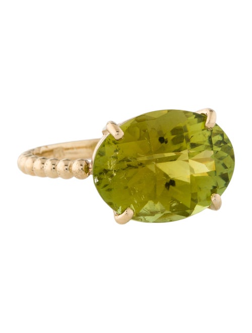 Ring 14K Tourmaline Cocktail Ring