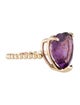 Ring 14K 8.20ct Amethyst Cocktail Ring