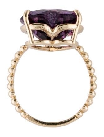 Ring 14K 8.20ct Amethyst Cocktail Ring