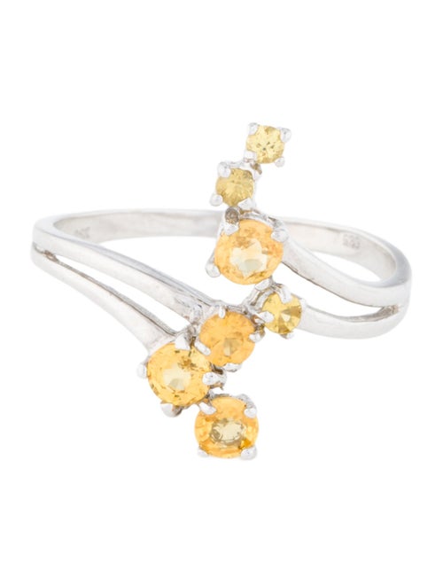 Ring 14K Sapphire Cocktail Ring