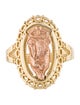 Ring 14K Mother Mary Cocktail Ring