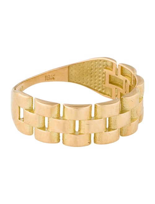 Ring 18K Oyster LInk Ring