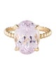 Ring 14K 7.40ct Kunzite Cocktail Ring