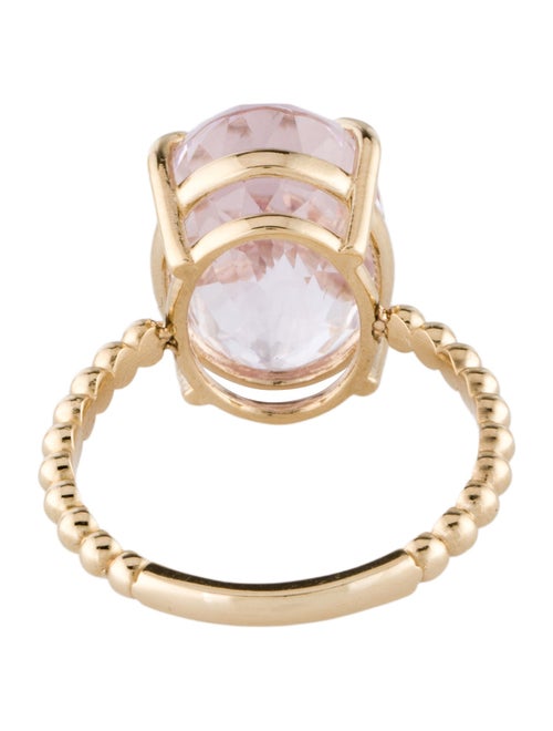 Ring 14K 7.40ct Kunzite Cocktail Ring