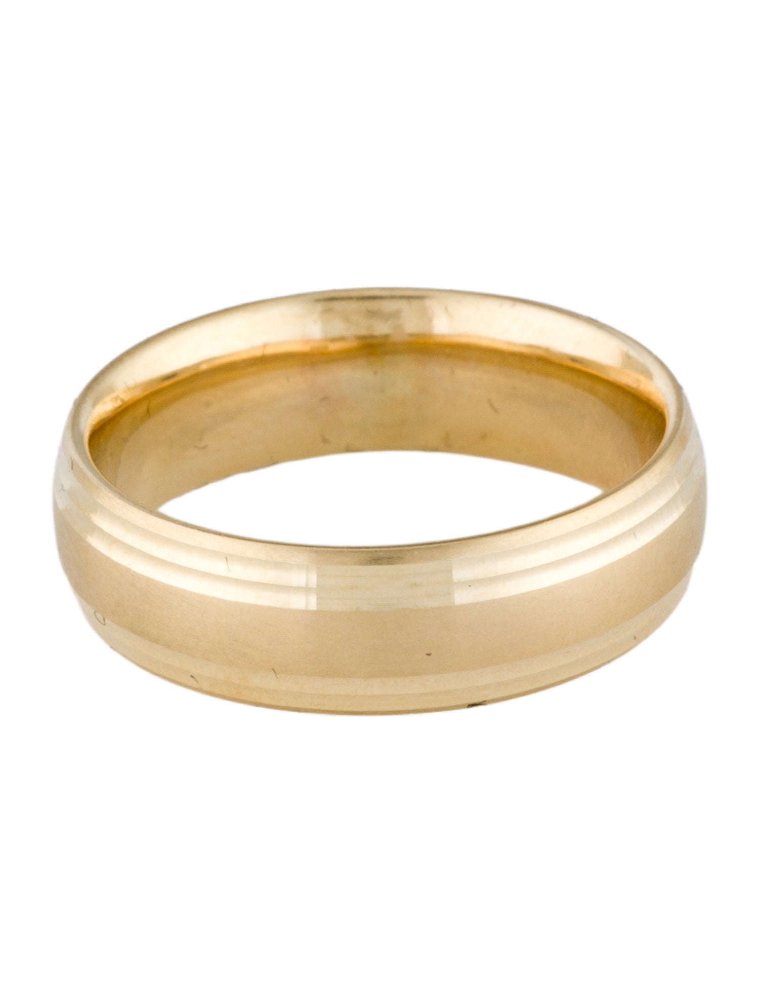 Ring 10K Patterned Band Ring