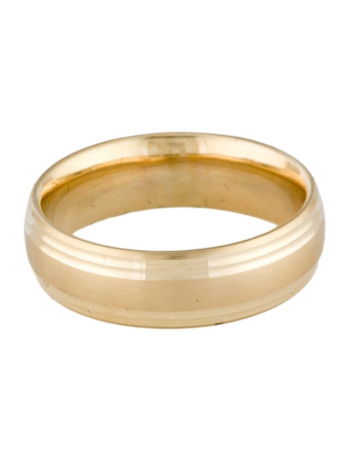 Ring 10K Patterned Band Ring