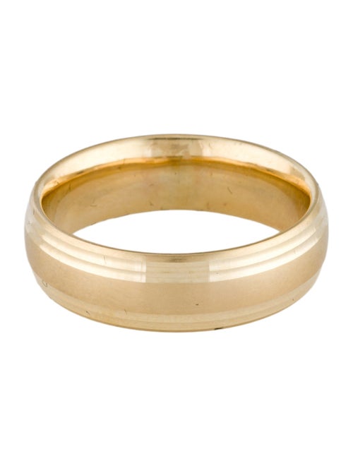 Ring 10K Patterned Band Ring