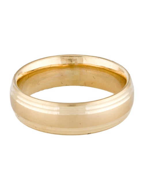 Ring 10K Patterned Band Ring