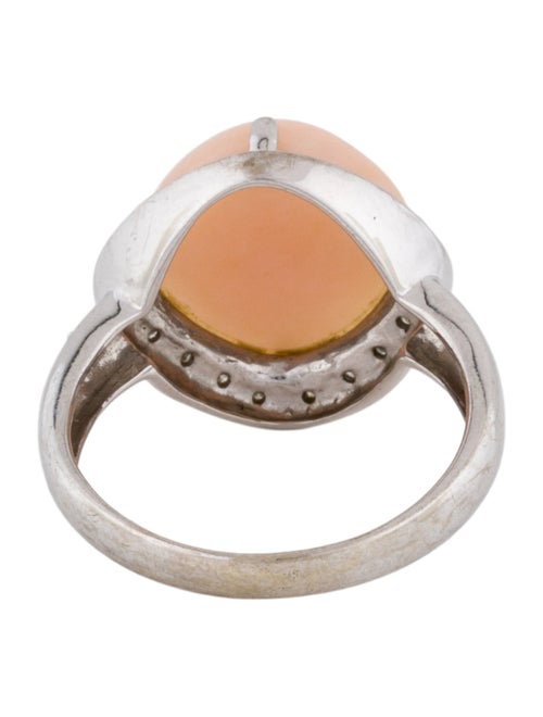 Ring 14K 6.35ctw Opal & Diamond Cocktail Ring