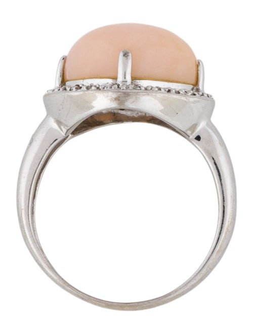 Ring 14K 6.35ctw Opal & Diamond Cocktail Ring