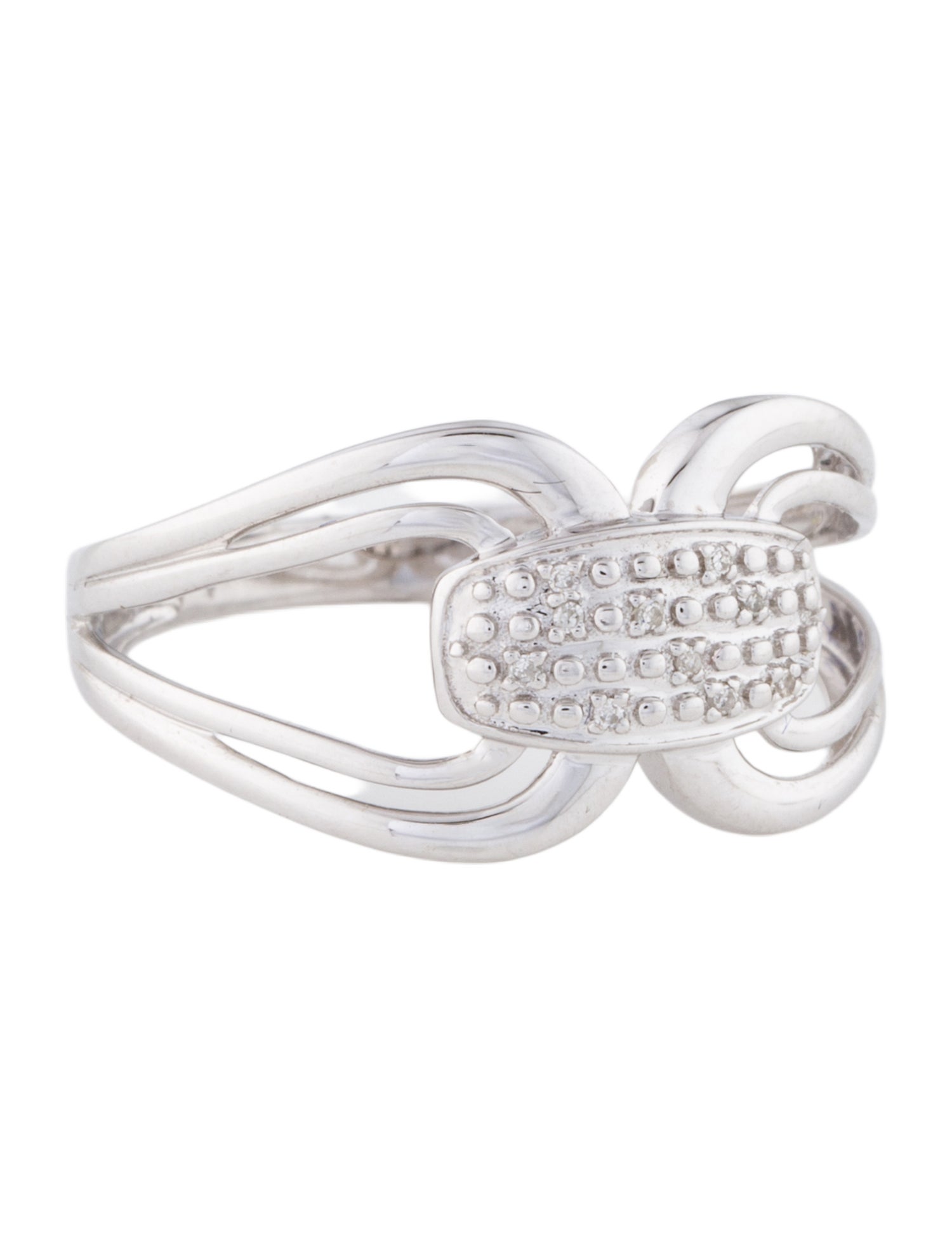 Ring 18K Diamond Cocktail