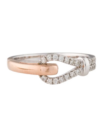 Ring 14K Diamond Loop Band