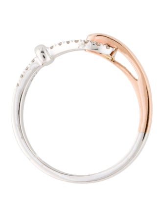Ring 14K Diamond Loop Band