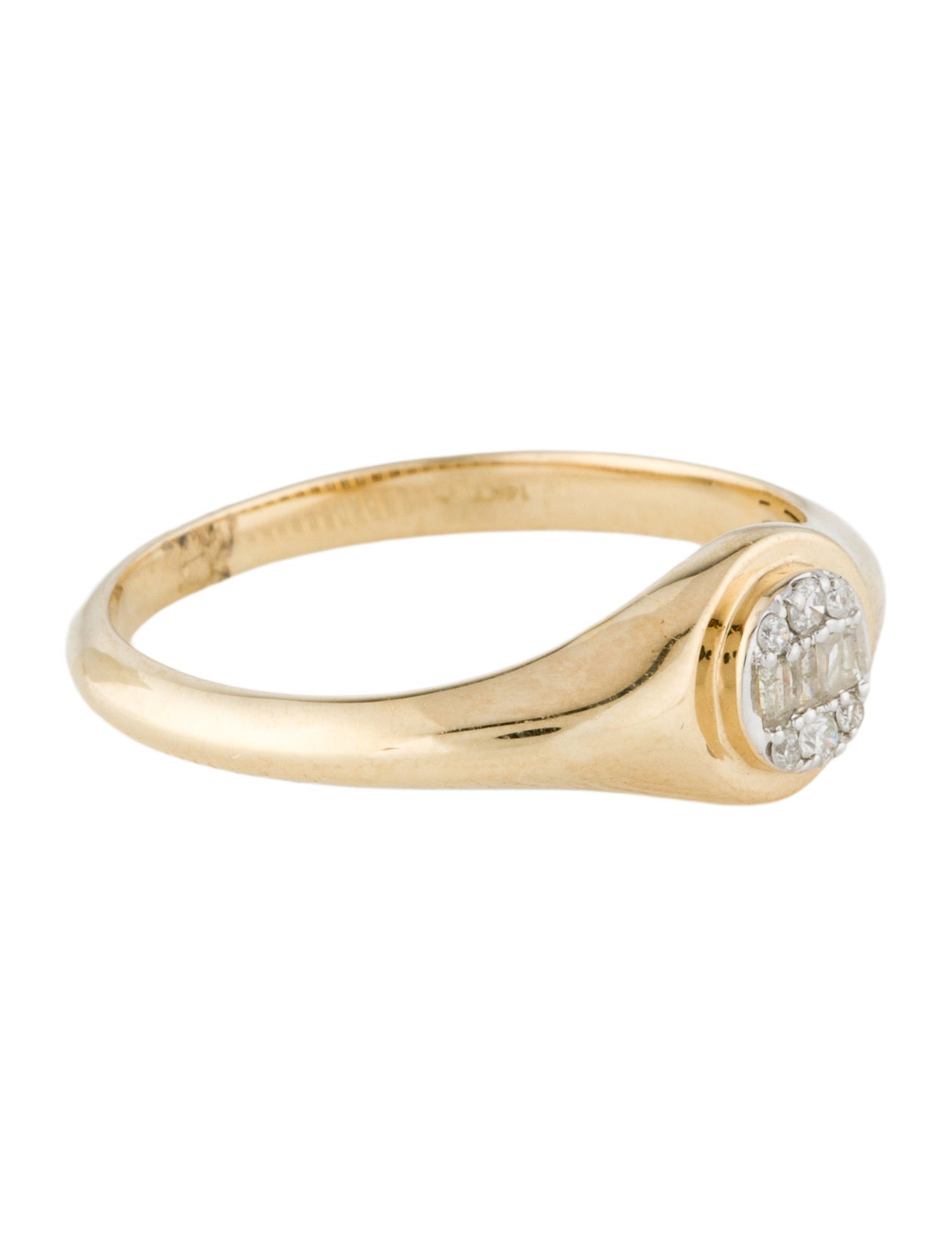 Ring 14K Diamond Cocktail