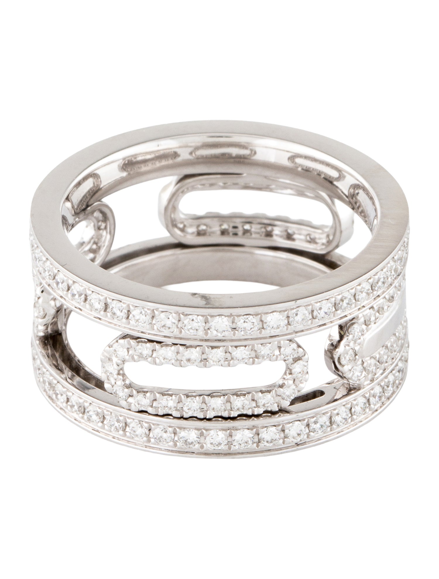 Ring 14K 1.12ctw Diamond Spinning Band