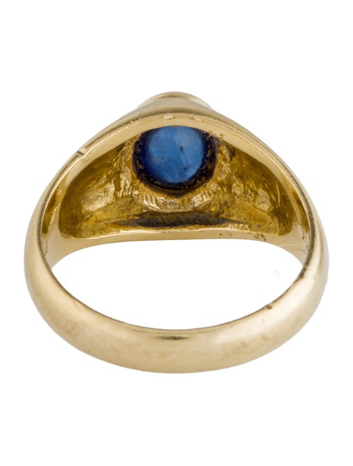 Ring 18K 1.45ct Sapphire Cocktail Ring