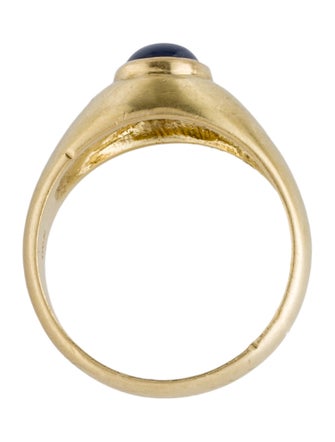 Ring 18K 1.45ct Sapphire Cocktail Ring