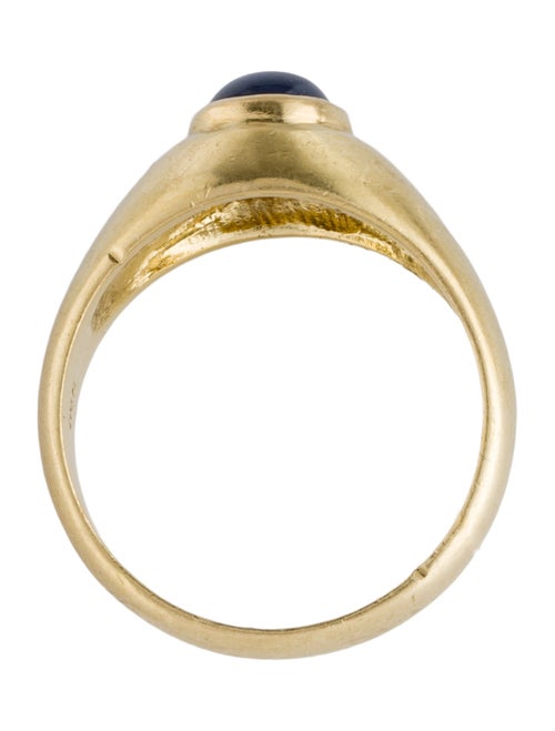 Ring 18K 1.45ct Sapphire Cocktail Ring