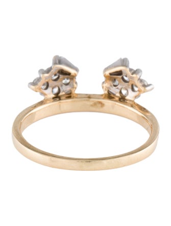 Ring 14K Diamond Cocktail Ring