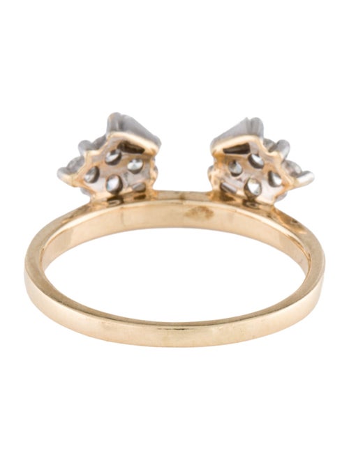 Ring 14K Diamond Cocktail Ring