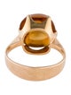 Ring 18K Citrine Cocktail Ring