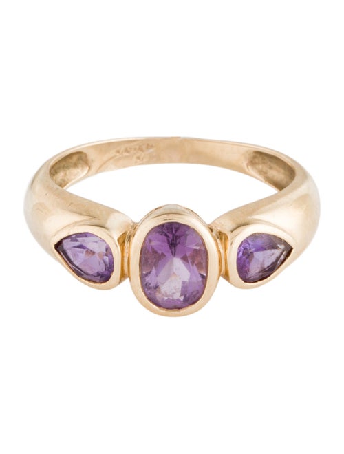 Ring 14K 1.16ctw Amethyst Cocktail Ring