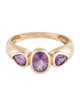 Ring 14K 1.16ctw Amethyst Cocktail Ring