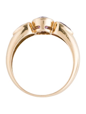 Ring 14K 1.16ctw Amethyst Cocktail Ring