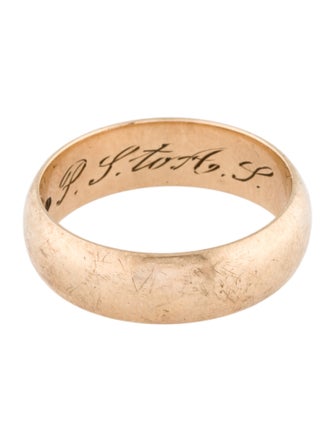 Ring 10K Comfort Fit Wedding Band