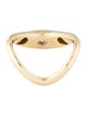 Ring 14K Diamond Heart Band