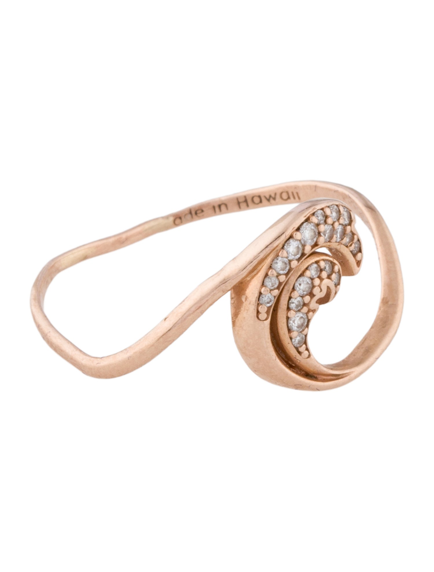 Ring 14K Diamond Cocktail