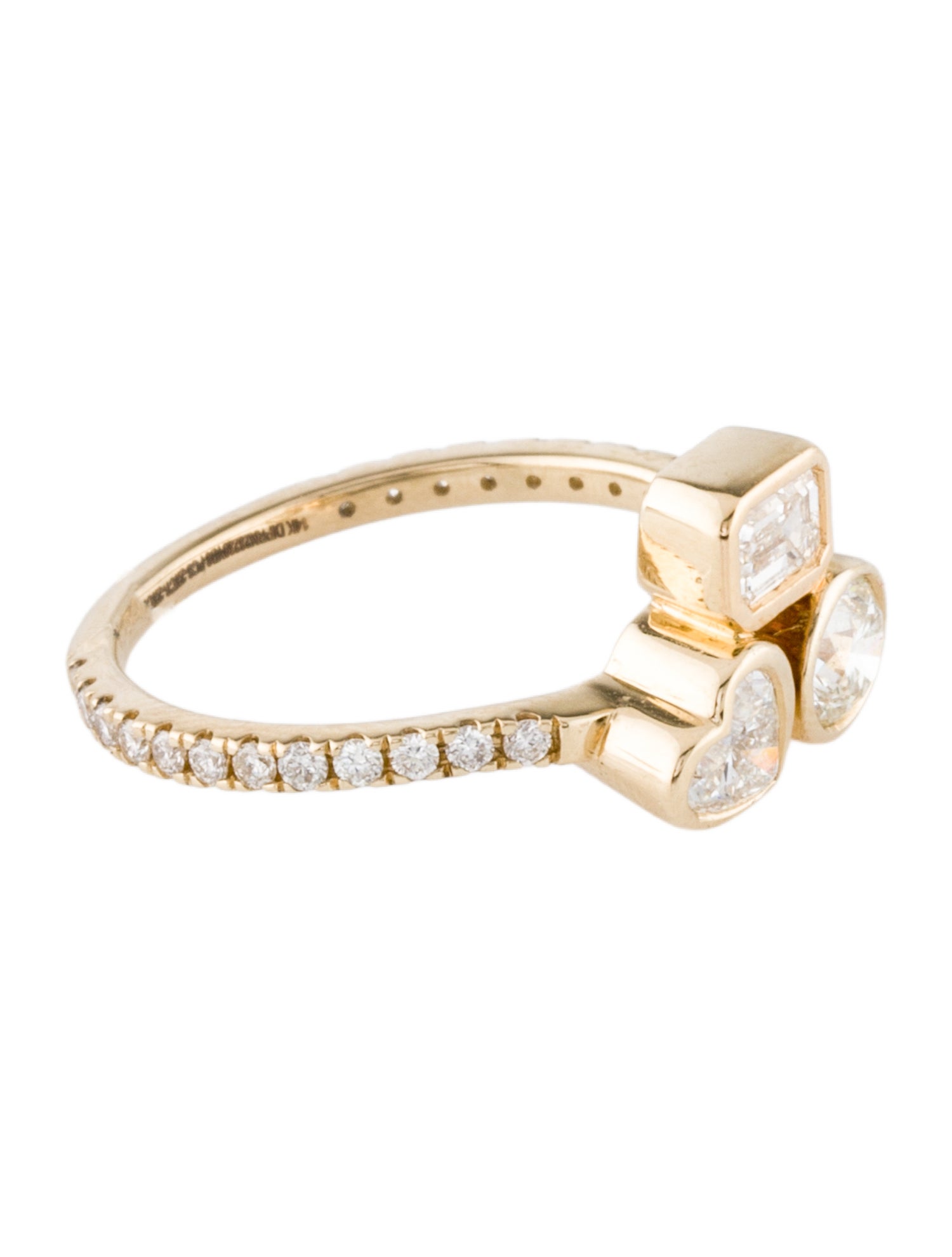 Ring 14K 1.17ctw Diamond Cocktail