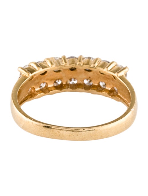 Ring 18K 1.26ctw Diamond Two-Row Band
