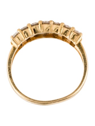 Ring 18K 1.26ctw Diamond Two-Row Band