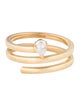 Ring 18K Diamond Three-Row Band