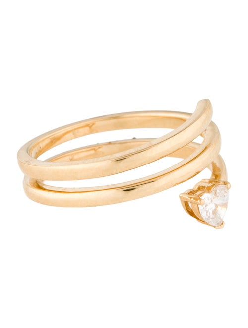 Ring 18K Diamond Three-Row Band