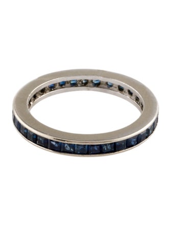 Ring 14K 1.15ctw Sapphire Eternity Band