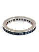 Ring 14K 1.15ctw Sapphire Eternity Band