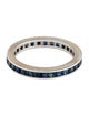 Ring 14K 1.15ctw Sapphire Eternity Band