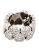 Ring 18K Diamond Hearts Ring